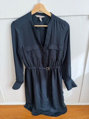 H&M | Dresses | Hm Womens Black Sweatshirt Dress Size L | Poshmark